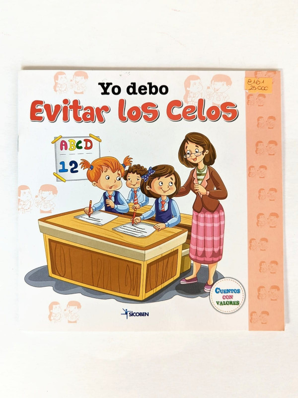 LIBRO DE VALORES , YO DEBO EVITAR LOS CELOS COD 8161